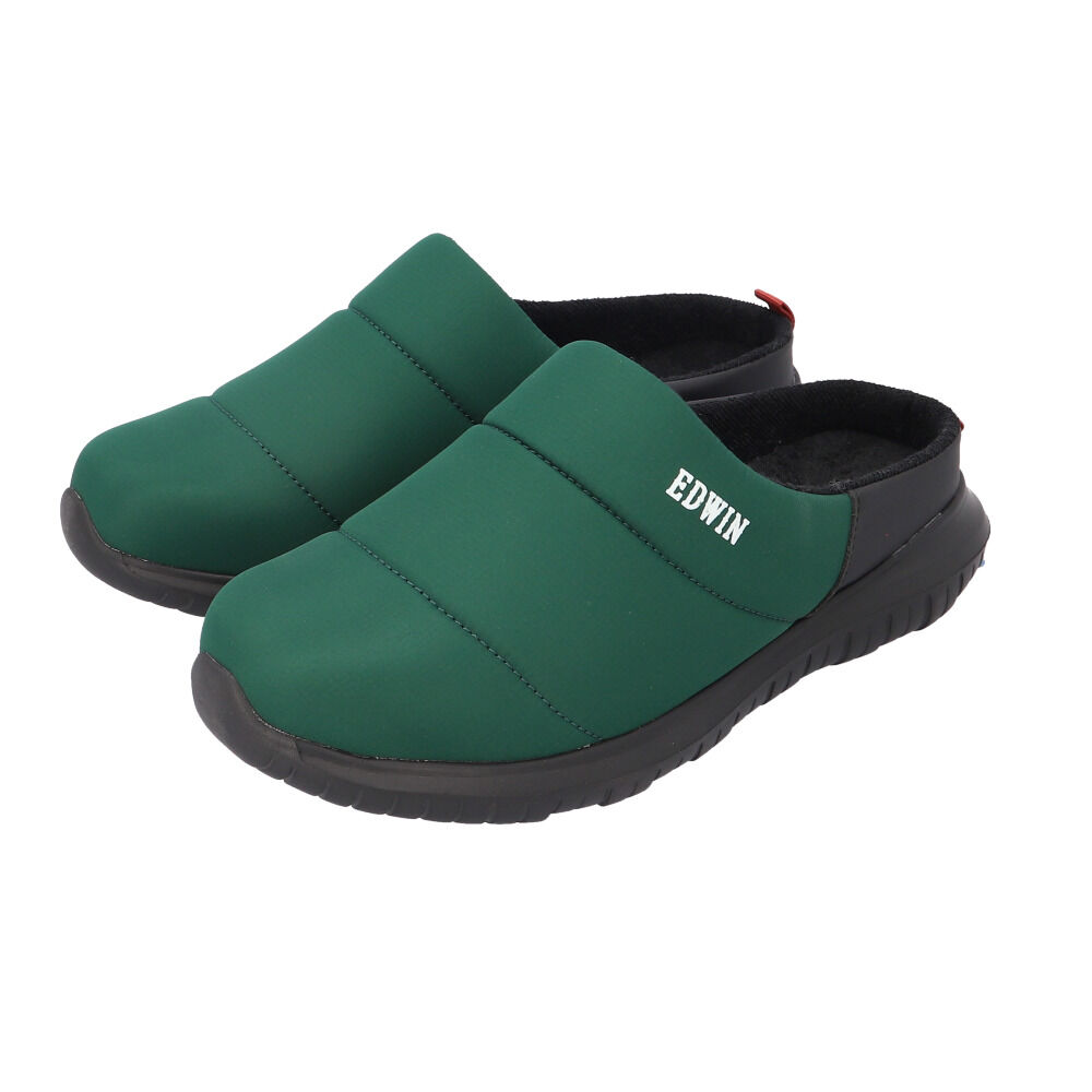 BACKYARD FAMILY「エドウィン サンダル EDWIN 通販 EW9075 メンズ クロッグサンダル サボサンダル」|サンダル|グリーン1