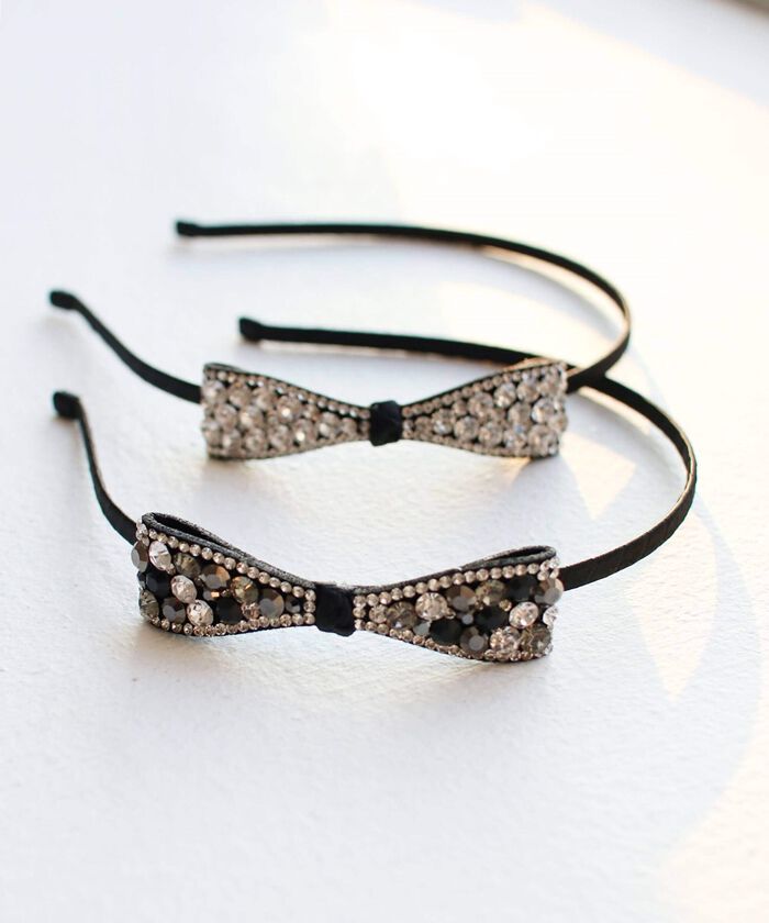 BACKYARD FAMILY「Rora カチューシャ 通販 リボン キラキラ 48452102 髪飾り ヘッドドレス 子供」|その他|