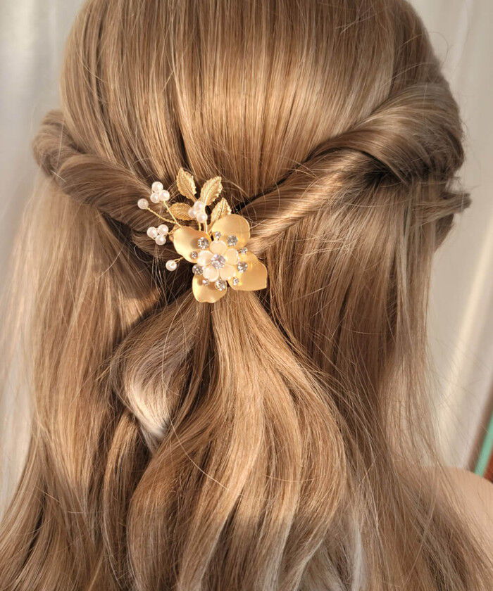 BACKYARD FAMILY「Rora ヘアクリップ キッズ 3個セット 通販 ローレン 花冠 髪飾り 髪留め 花 フラワー」|その他|