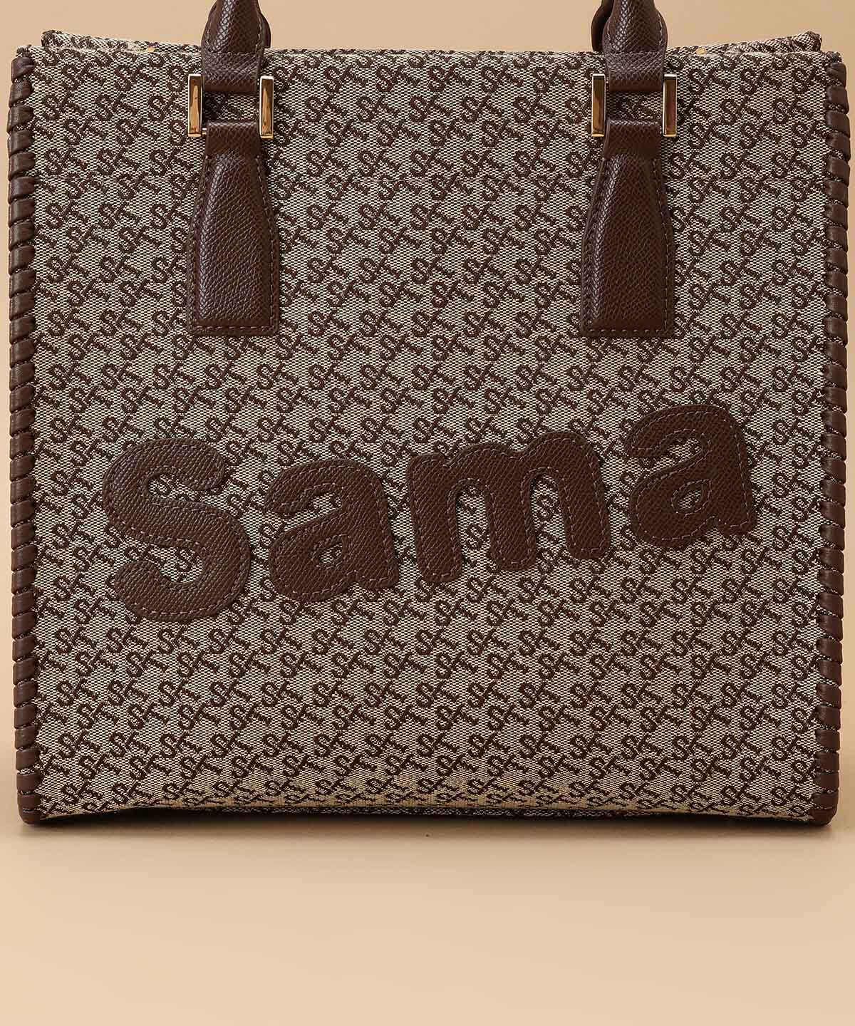 Samantha Thavasa「ST Jacquard サマタバスクエアトートバッグ」|トートバッグ|