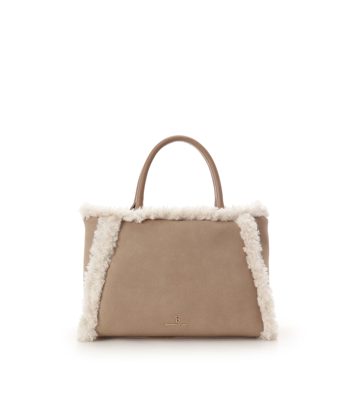 Samantha Thavasa「スウェード調ボアハンドバッグ」|ハンドバッグ|