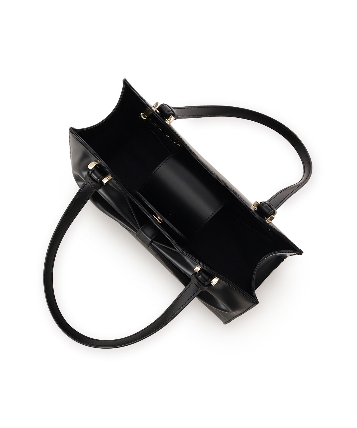 Samantha Thavasa「ドレープリボンレザートートバッグ」|トートバッグ|