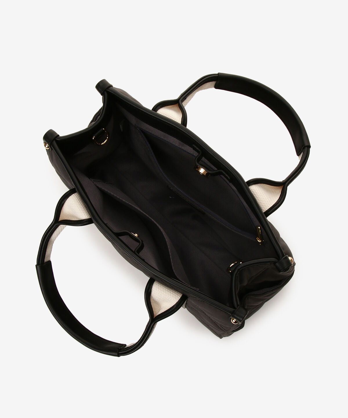 Samantha Vega「ロゴテープキルティングハンドバッグ（小）」|ハンドバッグ|