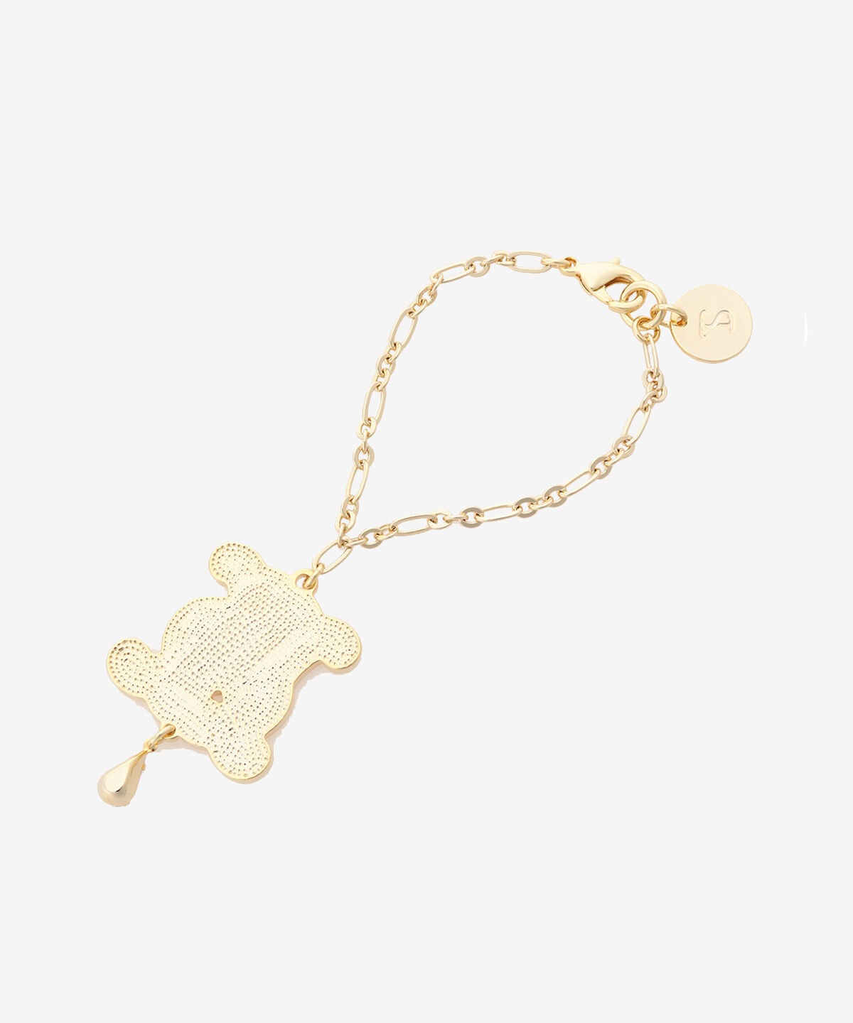 Samantha Vega「ドロップストーンイニシャルバッグチャーム（K）」|チャーム・キーホルダー|