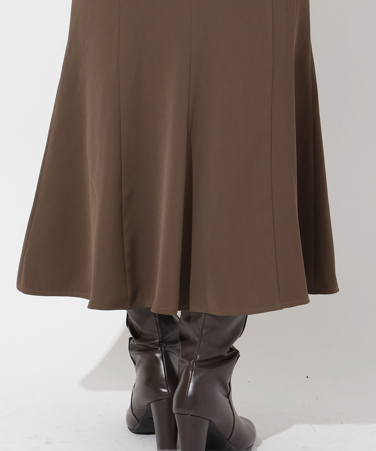 アンドクチュール「ウエスト折り返しマーメイドスカート」|スカート|