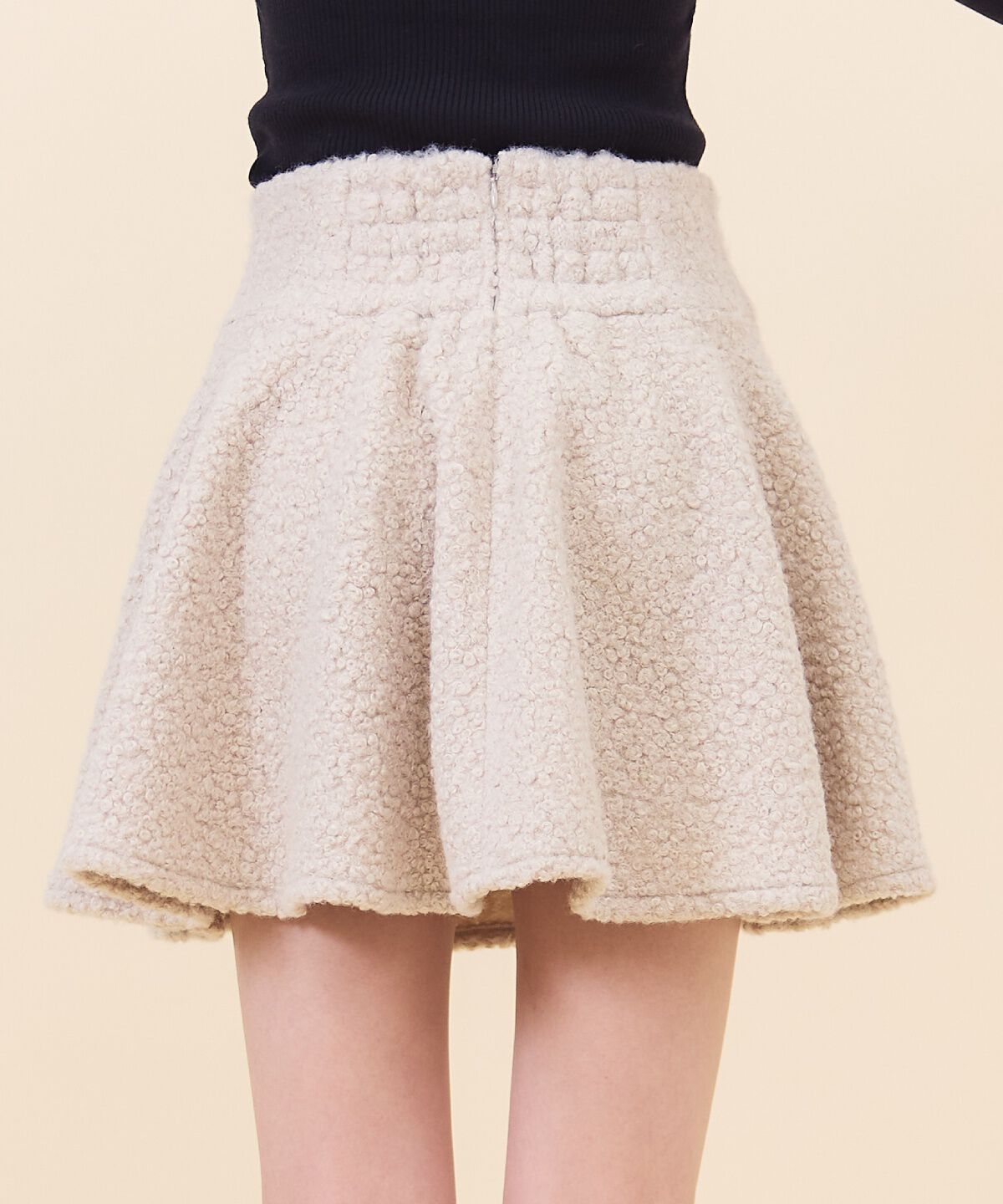 REDYAZEL「ブークレフレアミニスカート」|フレア|