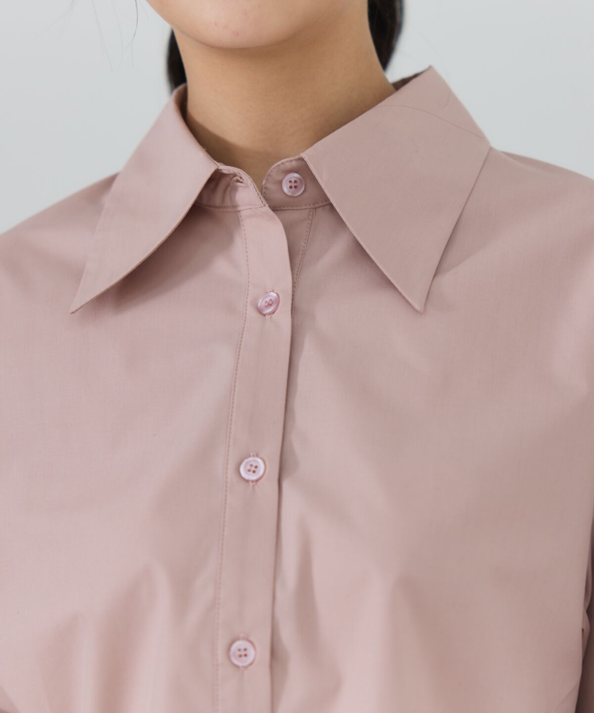 REDYAZEL「カットオフフリルリボンシャツ」|シャツ・ブラウス|