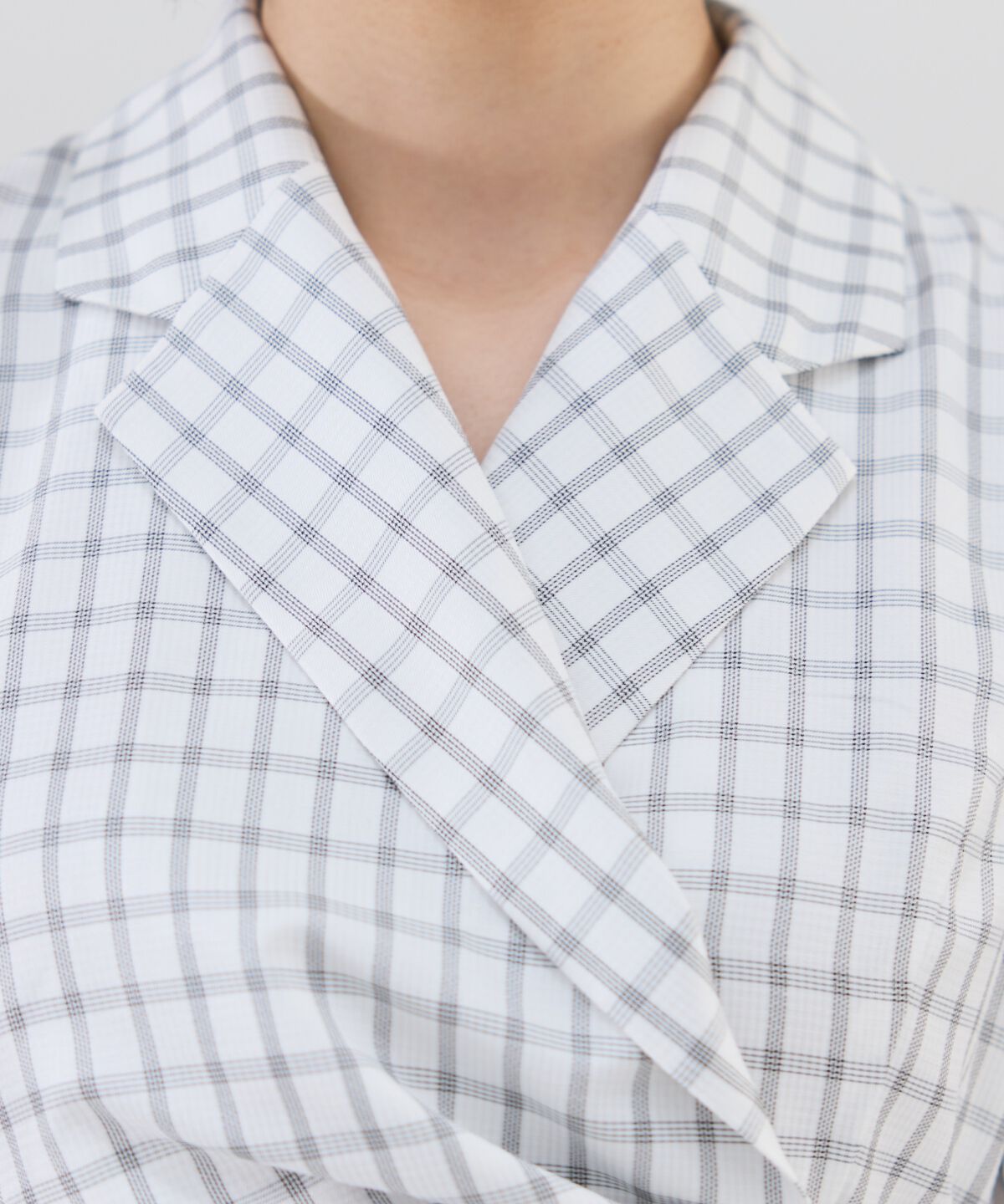 REDYAZEL「チェックミニジャケットワンピース」|ワンピース|