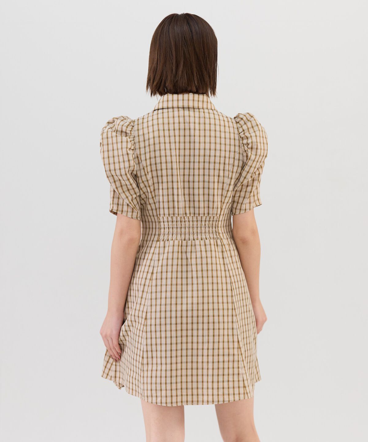 REDYAZEL「チェックミニジャケットワンピース」|ワンピース|