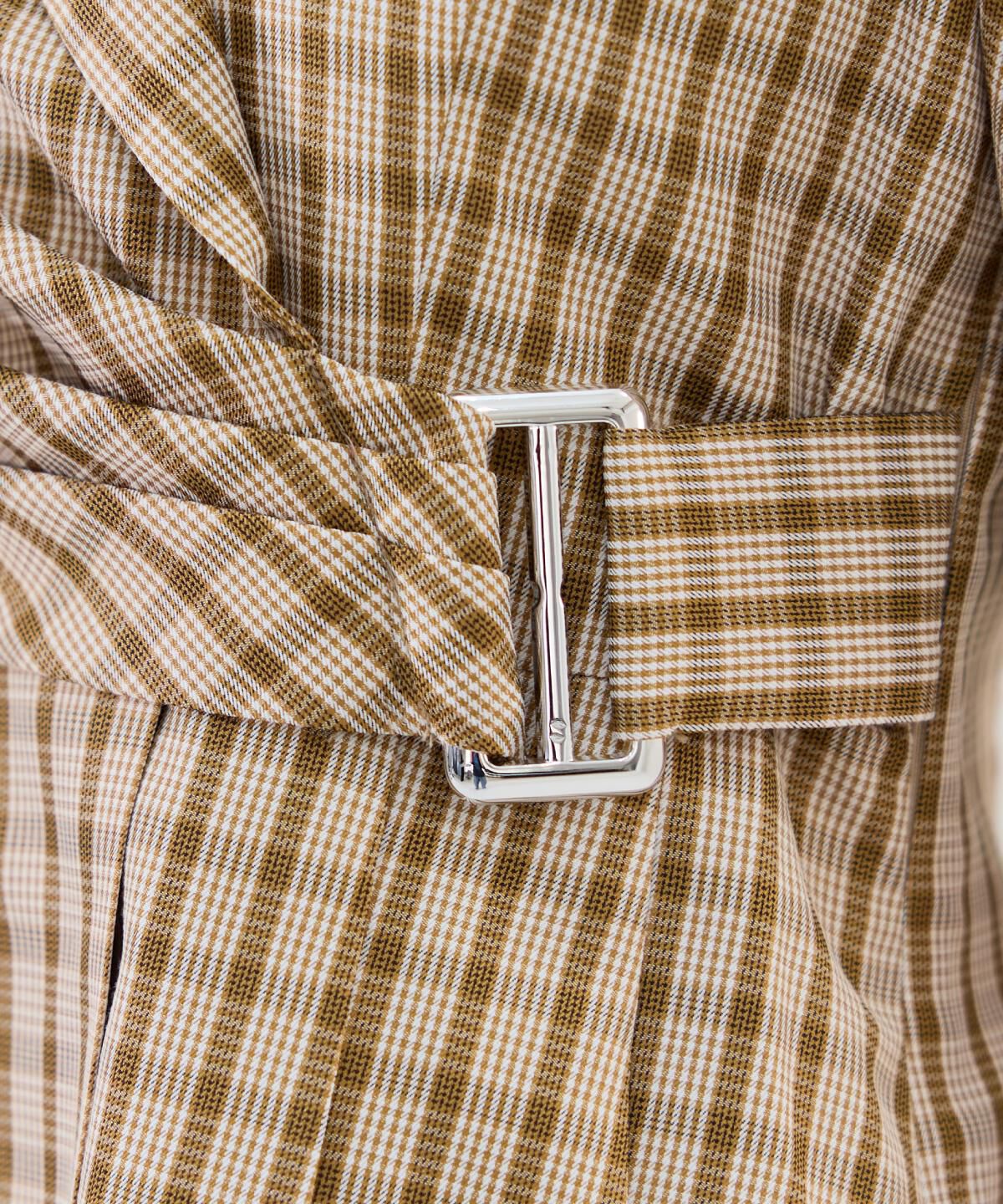 REDYAZEL「チェックミニジャケットワンピース」|ワンピース|