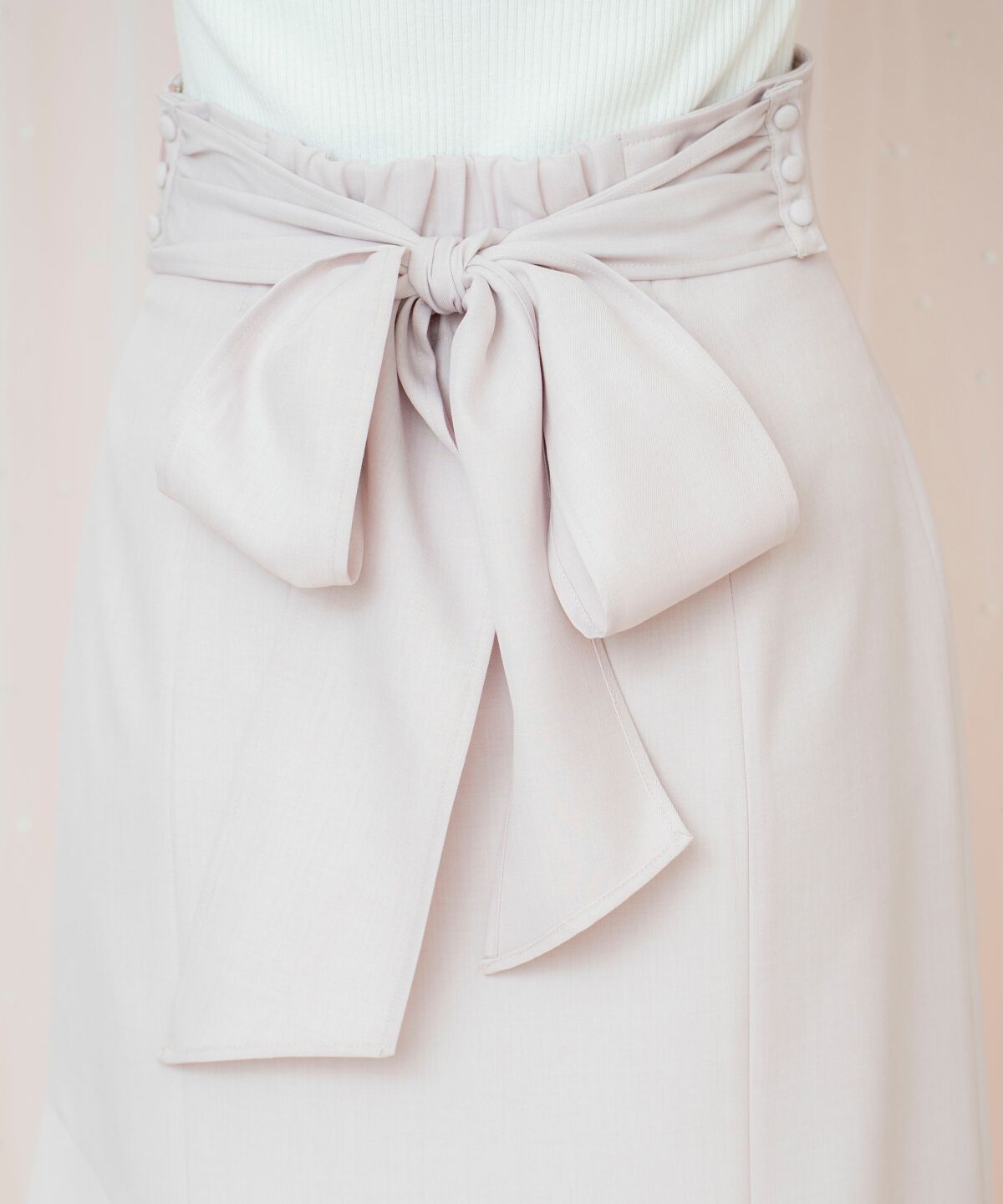 WILLSELECTION「バックリボンフレアヘムスカート」|フレア|