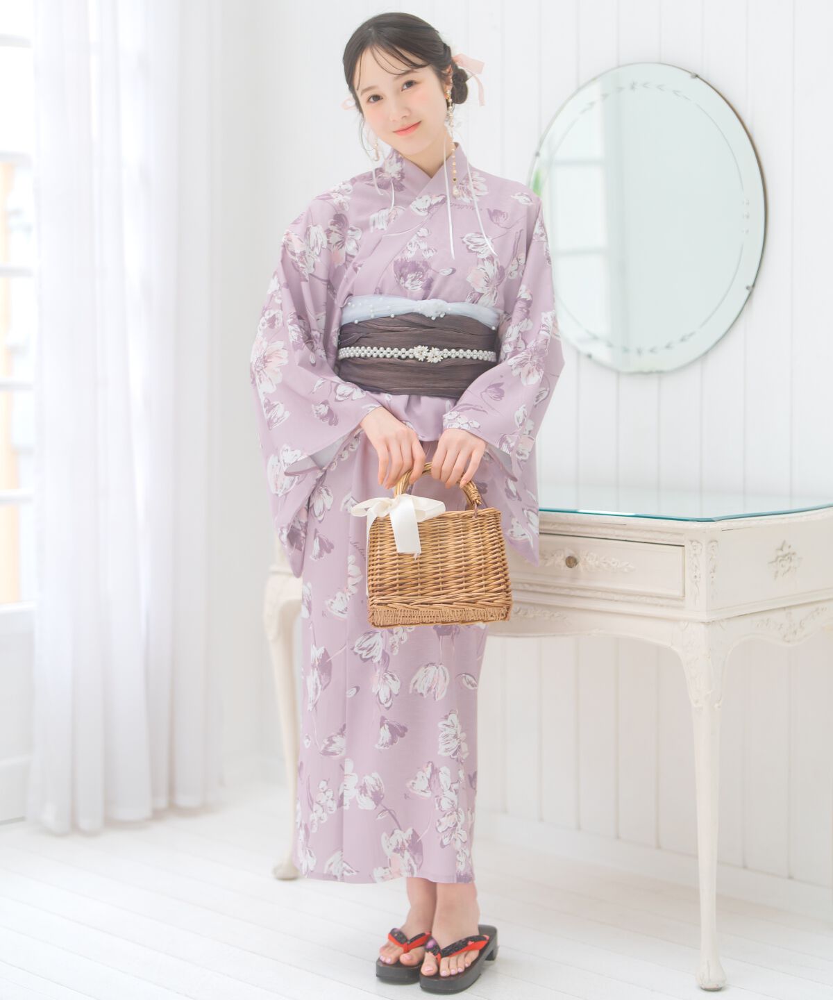 WILLSELECTION「パール付きゴムベルト」|ベルト|