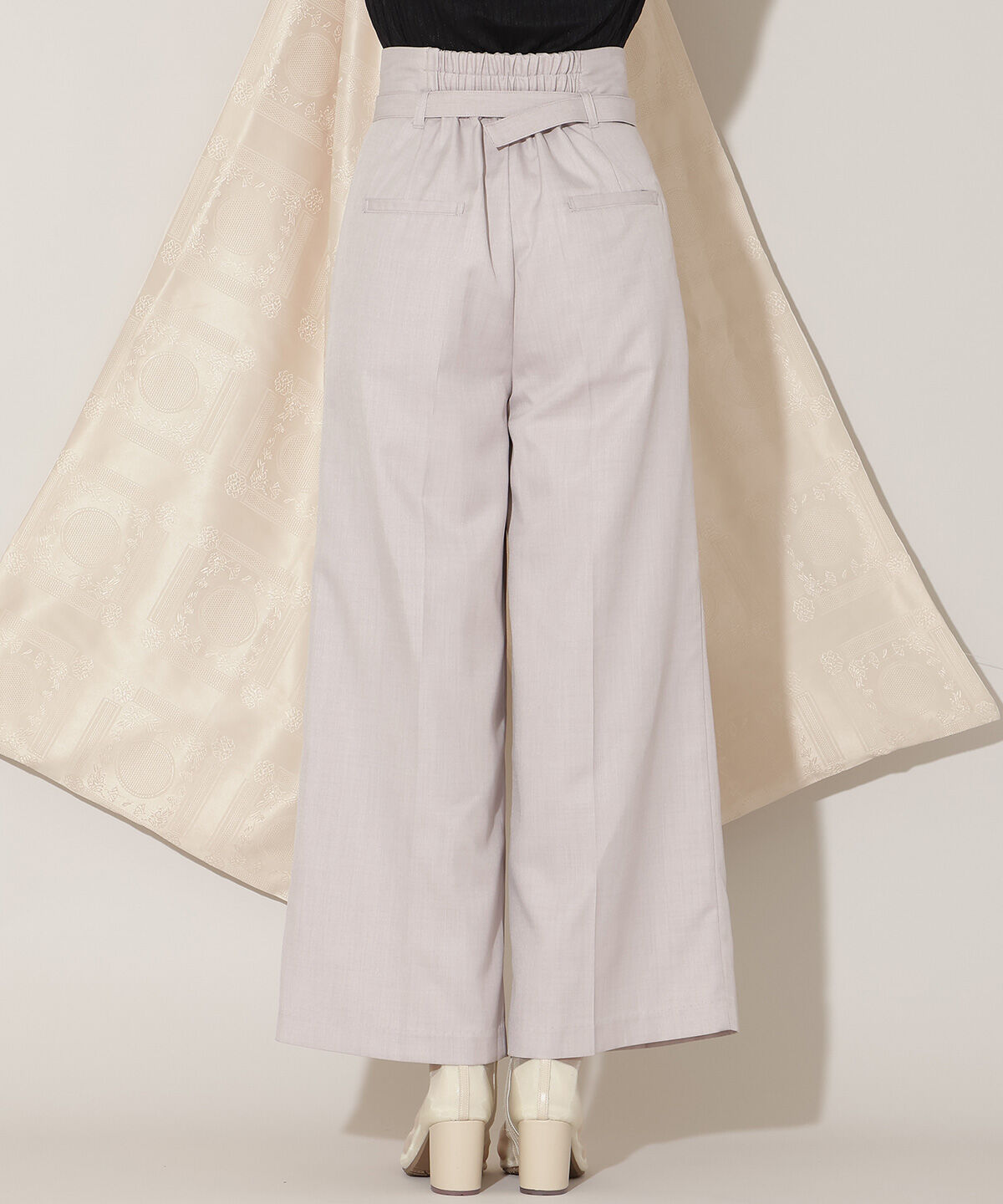 WILLSELECTION「ベルト付きタックワイドパンツ」|その他|