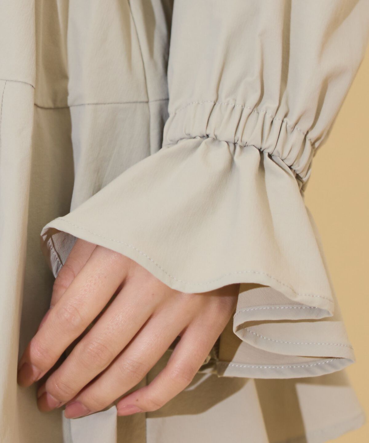 WILLSELECTION「UVカットペプラムブルゾン」|ブルゾン・スタジャン|