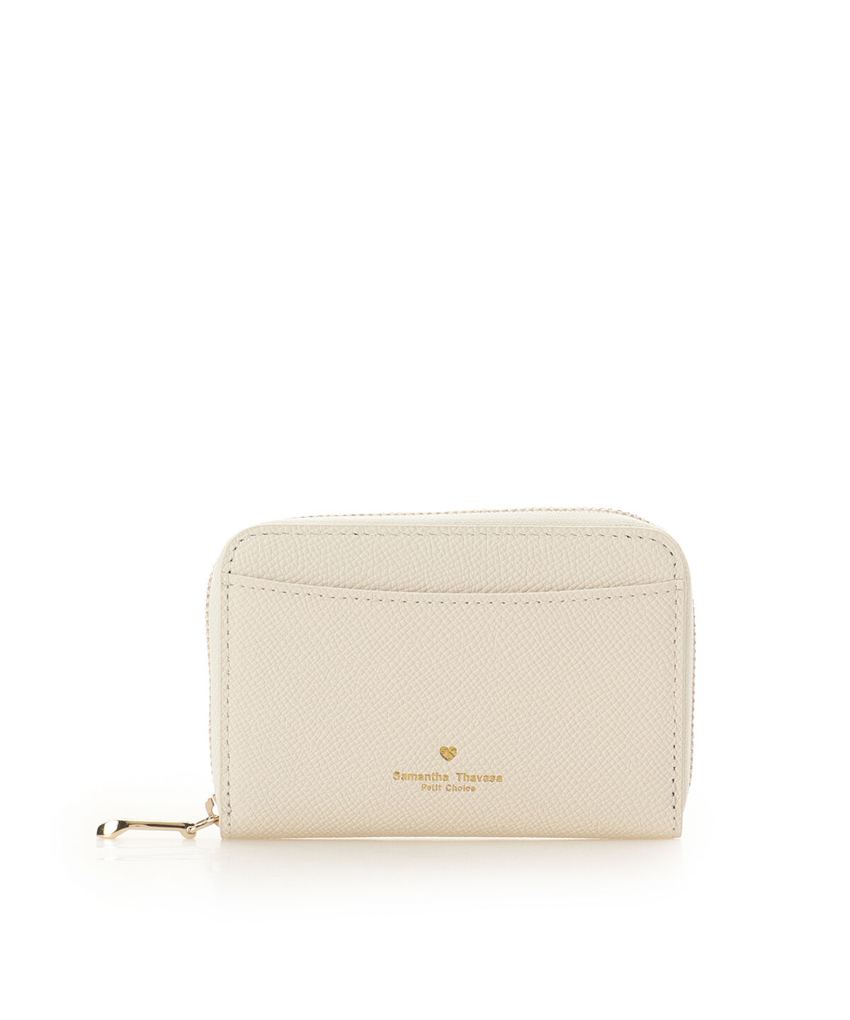 Samantha Thavasa Petit Choice「シンプルハート マルチケース」|コインケース|オフホワイト