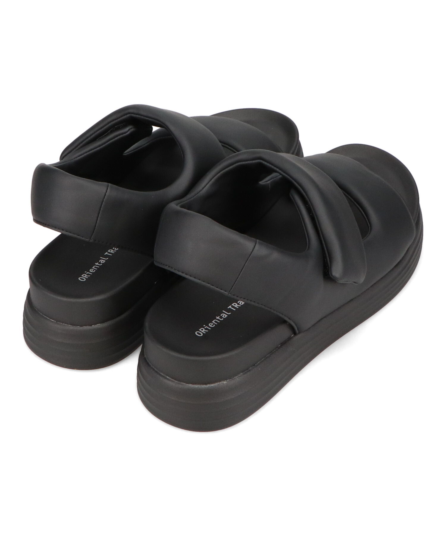 ORiental TRaffic「【WEB限定】ふかふかパデット厚底サンダル/55212」|サンダル|