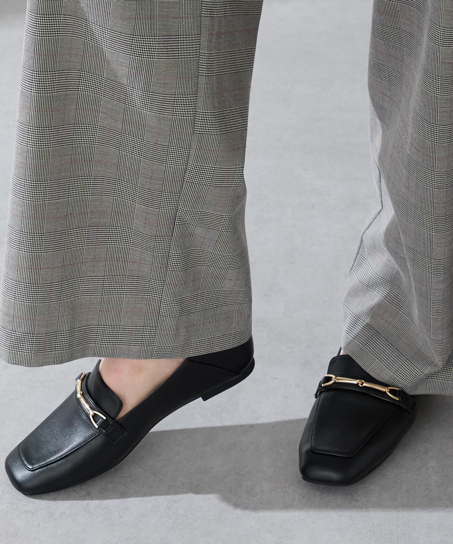 WA Oriental TRaffic「スクエアトゥモチーフバブーシュローファー/52308」|パンプス|