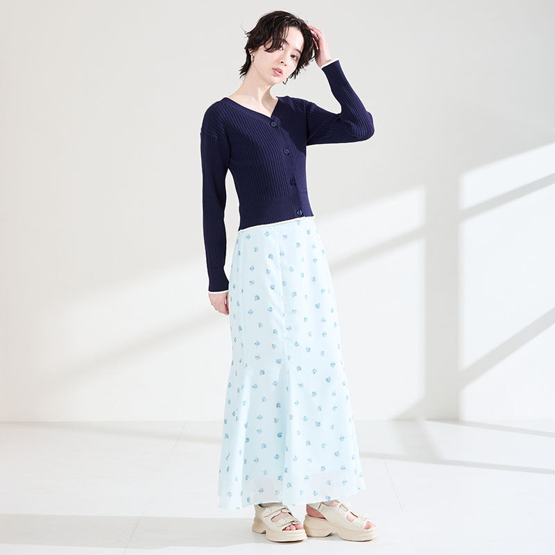 ORiental TRaffic「●2026春夏新作●パール&times;キルティング厚底サンダル/61209」|サンダル|