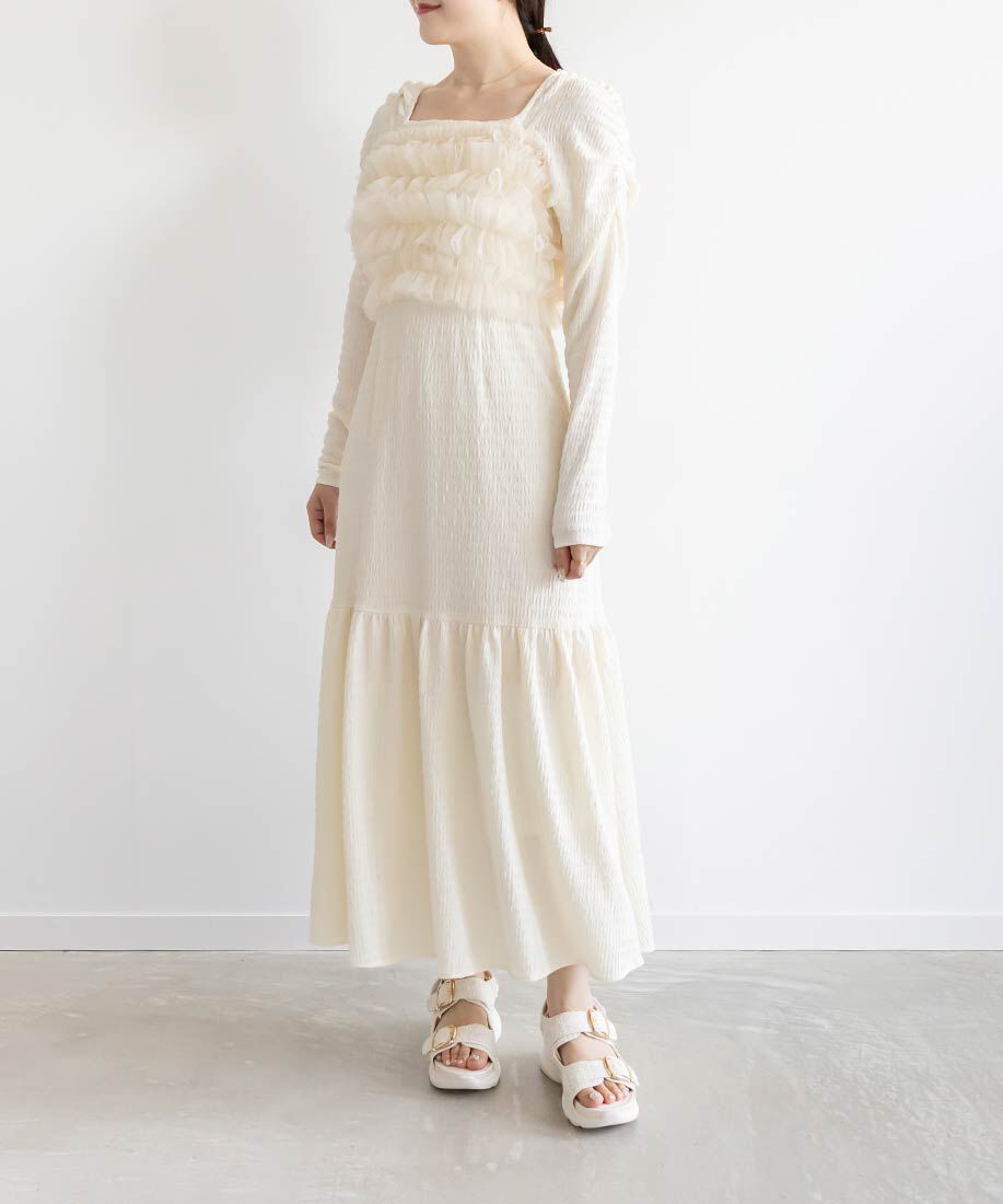  「ダブルベルトツイードスポーツサンダル」|サンダル|