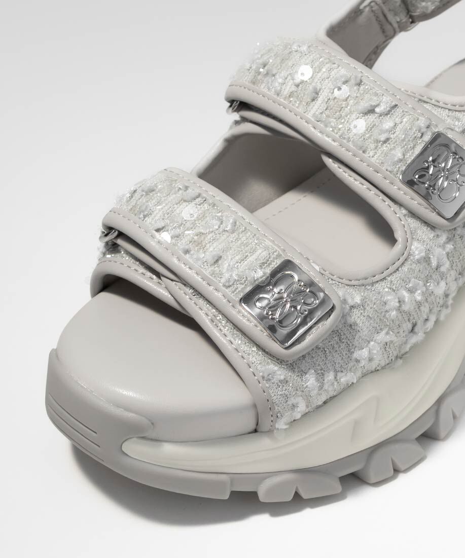  「モノグラムスクエアパーツスポーツサンダル」|サンダル|