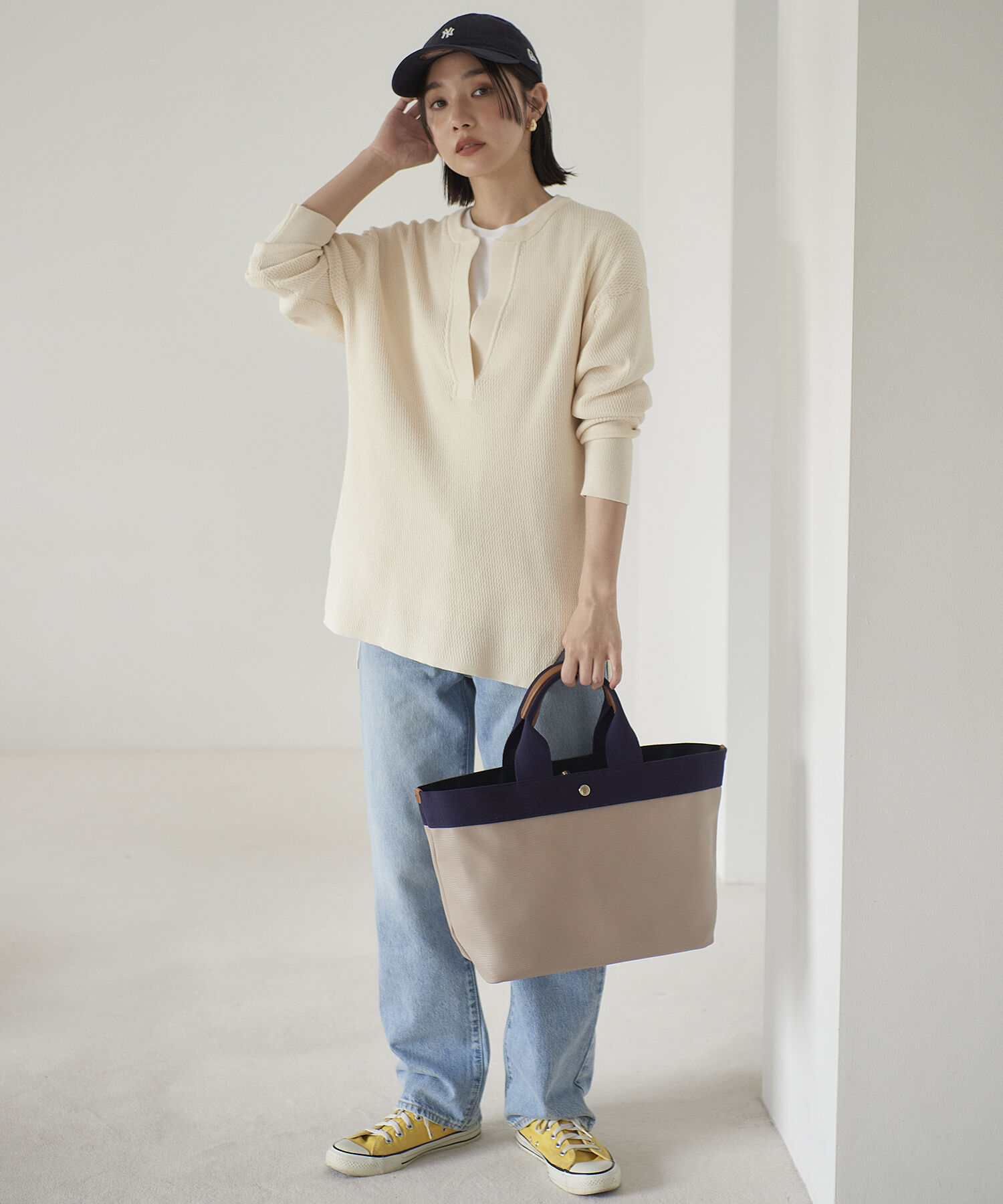 TOPKAPI BREATH「【VERY 10月号掲載】RIPPLE リプル ネオレザー A4トートバッグ」|トートバッグ|