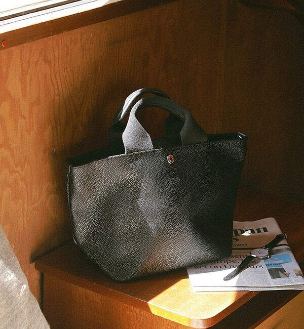 TOPKAPI BREATH「スコッチグレイン ネオレザー トートバッグ プレーン」|トートバッグ|