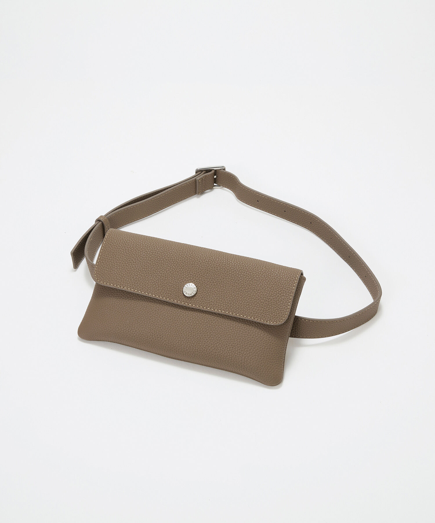 TOPKAPI BREATH「【Breath TOPKAPI】シュリンクレザー 3way ミニ ボディバッグ」|ショルダー・メッセンジャー|グレージュ