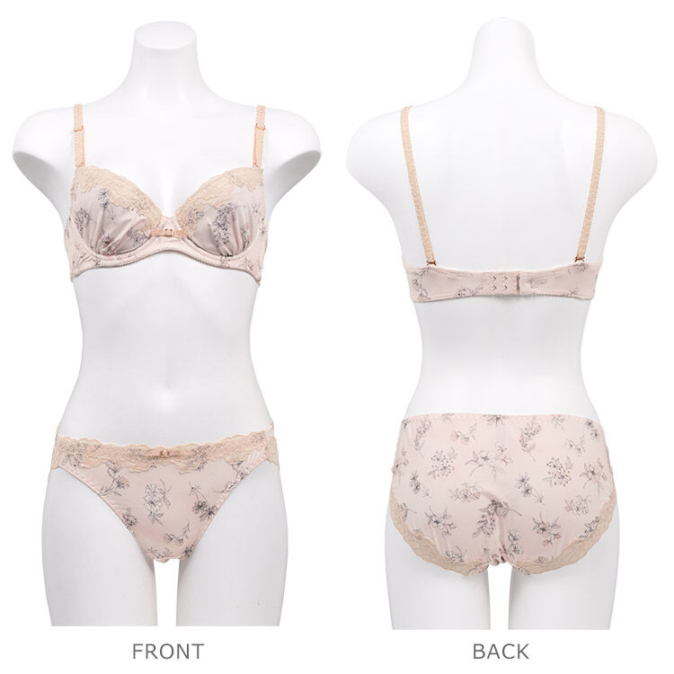 intesucre「アンテシュクレ らくしてキレイ ふわさらtype ブラセット 全3色 B-E/65-75 IBT338」|インナー|