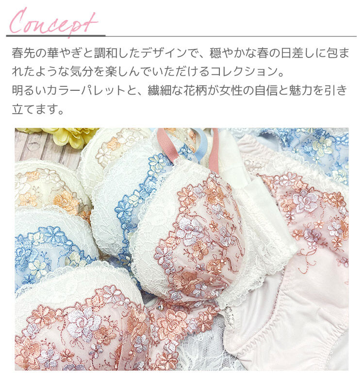 intesucre「アンテシュクレ 毎日フィットブラ ブラセット BCDEFカップ IBT370」|インナー|