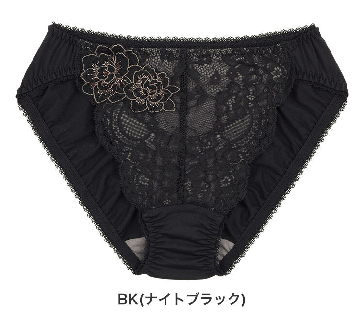 intesucre「アンテシュクレ narue&times;intesucre IBT375ペア スタンダードショーツ ISP375」|インナー|BK