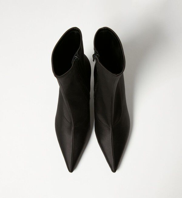 ODETTE E ODILE「＜SY＞ ポインテッドストレッチ ショートブーツ70&uarr;」|ショートブーツ|