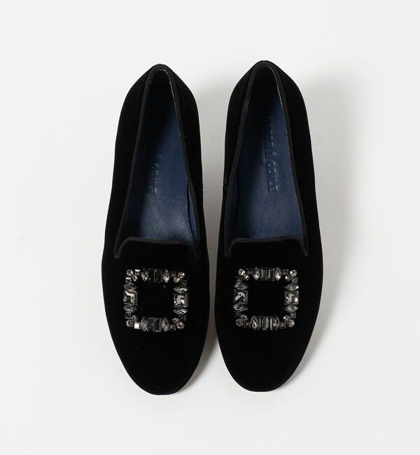 ODETTE E ODILE「ラウンドオペラビジュー フラット10&uarr;」|パンプス|