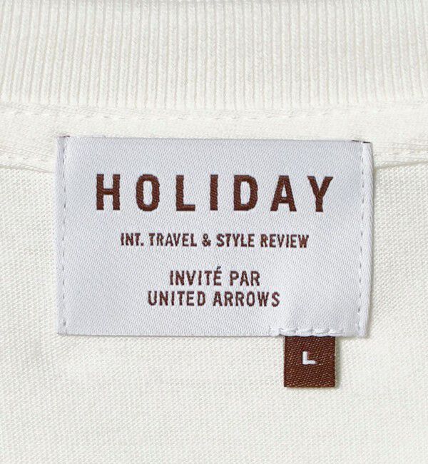 UNITED ARROWS「【別注】＜HOLIDAY BOILEAU＞YESTERDAY Tシャツ」|Tシャツ・カットソー|