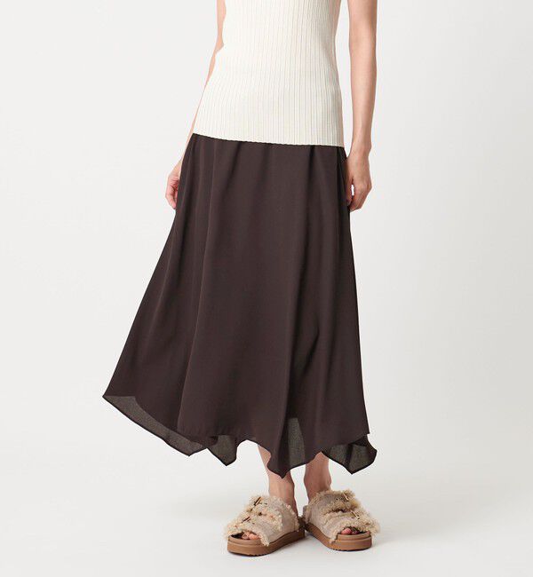 UNITED ARROWS「イレギュラー ヘム フレア スカート」|フレア|