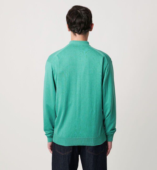 UNITED ARROWS「ピマコットン アルパカ ポロカラー カーディガン」|カーディガン|