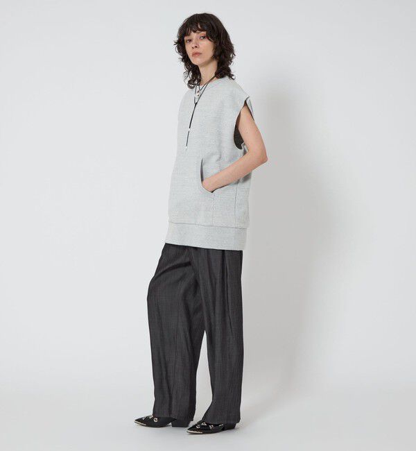 ASTRAET「＜ASTRAET＞ウラケ クルーネック ノースリーブスウェット UNISEX」|スウェット・ジャージ|