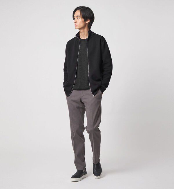 UNITED ARROWS「ポリエステル ドライバーズニット UA COZY ウォッシャブル」|カーディガン|