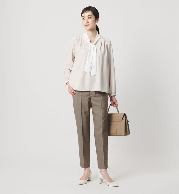 UNITED ARROWS「Vitale Barberis Canonico スリム テーパードパンツ 26SS」|スラックス|