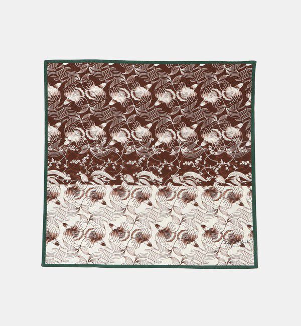 UNITED ARROWS「＜Dieffe Kinloch＞Bicolor como flower ハンカチ」|ハンカチ|