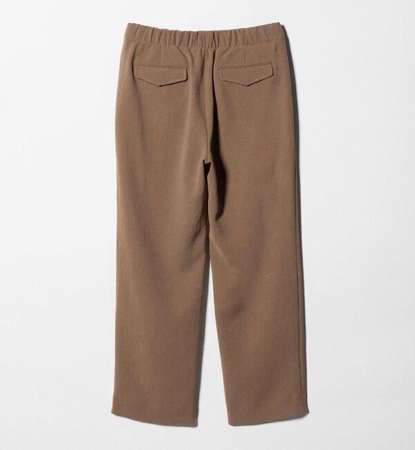 UNITED ARROWS「ポリエステルサブレ モダンストレート イージーパンツ」|スラックス|