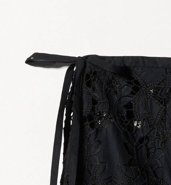 UNITED ARROWS green label relaxing「レース レイヤード スカート」|タイト|