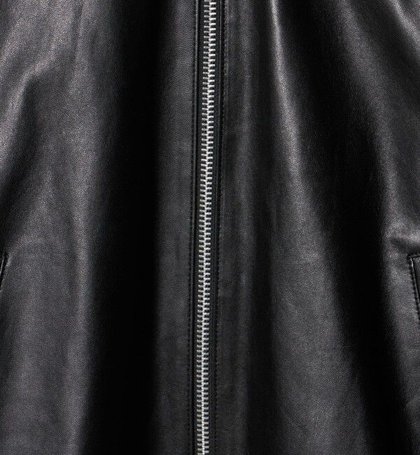 BEAUTY&YOUTH UNITED ARROWS「シープレザー フロントジップ ジャケット」|その他|