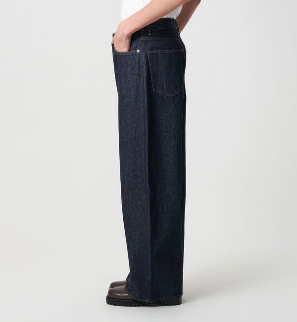 MONKEY TIME「デニム カーブ パンツ」|チノ|