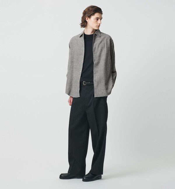 BEAUTY&YOUTH UNITED ARROWS「＜one BEAUTY&YOUTH＞ブラッシュ ツイル シャツ FORM型」|シャツ・ブラウス|