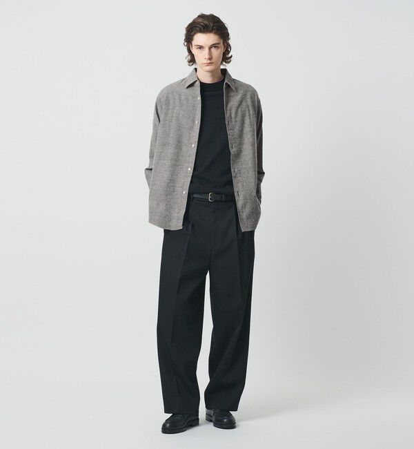 BEAUTY&YOUTH UNITED ARROWS「＜one BEAUTY&YOUTH＞ブラッシュ ツイル シャツ FORM型」|シャツ・ブラウス|