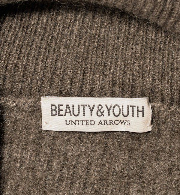 BEAUTY&YOUTH UNITED ARROWS「ヘアリー ヤク アゼ タートルニット」|ニット・セーター|