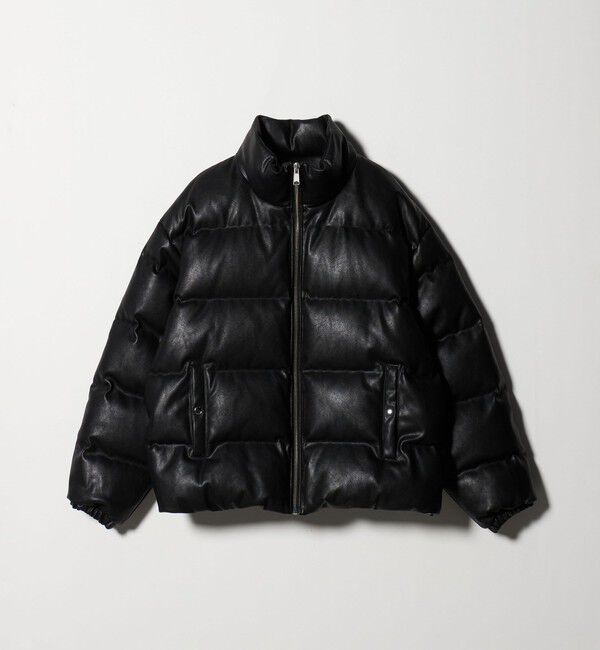 MONKEY TIME「レザーライク ダウン ジャケット」|その他|