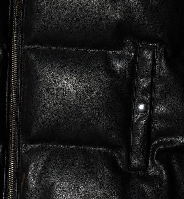 MONKEY TIME「レザーライク ダウン ジャケット」|その他|