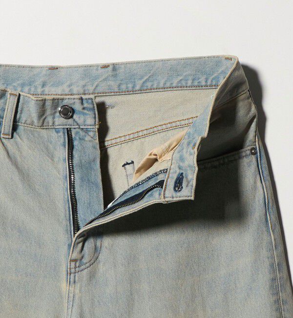 MONKEY TIME「デニム カーブ パンツ」|チノ|