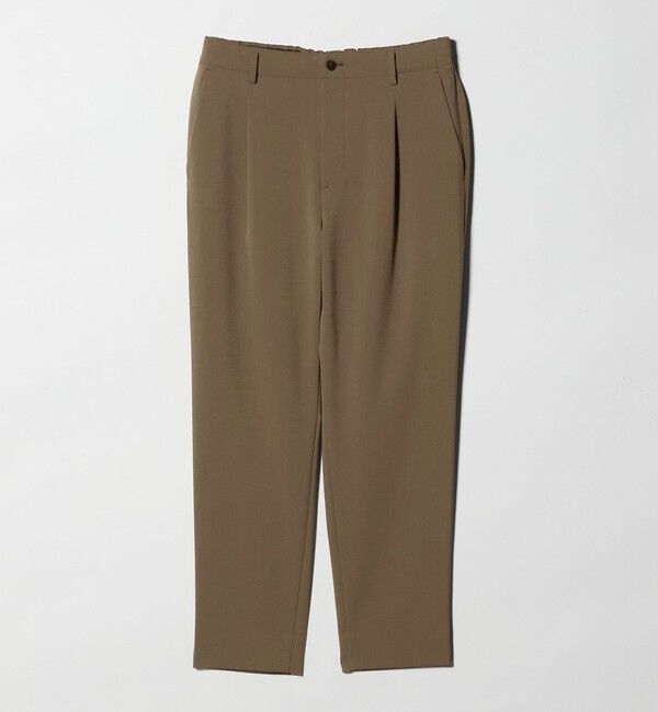 BEAUTY&YOUTH UNITED ARROWS「トリクシオン シャンブレー 1P テーパード スラックス NO.5 セットアップ対応可能」|チノ|